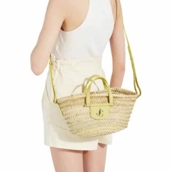 ☆21SS☆【ジミーチュウトートバッグスーパーコピー】MACY TOTE/S JCロゴ付き
